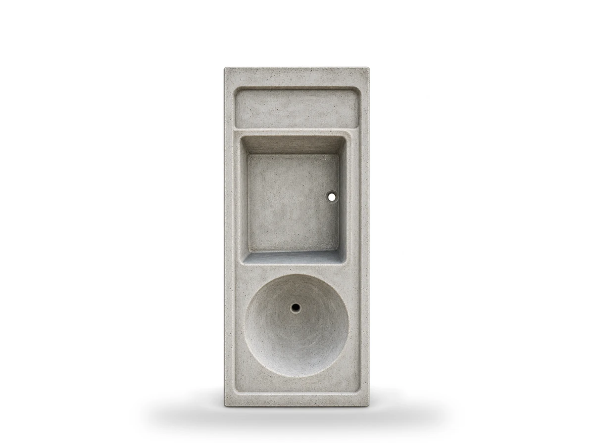 PRÉ-MOLDADO P04 — Lavanderias de 1 cuba, pré-moldado de concreto