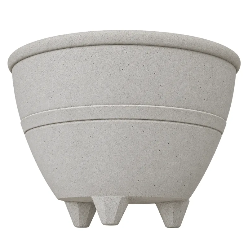 VASO 08 — Pé João de Barro - P, vaso pré-moldado de concreto